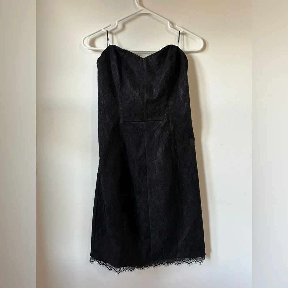Guess Black Strapless ‎ Mini Dress